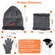 N'Polar™ 3-Piece Beanie Hat, Gloves, & Scarf Bundle product