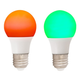Red and Green Holiday LED Light Bulbs (Set of 2) product