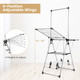 Clothes Drying Rack with 6-Level Adjustable Height product