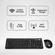 SIIG Standard Wireless Keyboard and 3-Button Wireless Mouse product