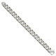 9-inch Stainless Steel Bracelet with CZ Stones product