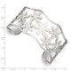 Flowered Stainless Steel Cuff Bangle Bracelet  product