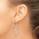 Stainless Steel 30mm Oval Hoop Earrings  product