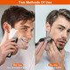 Kemei® Cordless Beard Trimmer with Adjustable Precision product