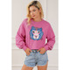 Regina Chic Tiger Embroidered Casual Sweatshirt product