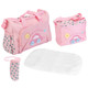 BabyLuv™ 4-Piece Baby Nappy Bag Set product