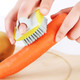 Fruit & Vegetable Brush Cleaner Scrubber with Soft Bristles (3-Pack) product