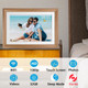 10.1 Inch Smart WiFi Digital Photo Frame 1280x800 IPS LCD Touch Screen,Auto-Rotate Portrait and Landscape,Built in 16GB Memory,Share Moments Instantly via Frameo App from Anywhere (Wooden) product