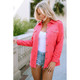 Women's Claire Buttoned Flap Pocket Corduroy Jacket product