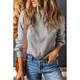 Women's Brielle Turtleneck Drop Shoulder Bubble Sleeve Knit Sweater product