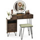 Modern Dressing Table with Storage Cabinet product