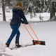30-Inch Snow Shovel with Wheels & Adjustable Handle product