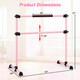 4-Foot Portable Ballet Barre with Adjustable Height product