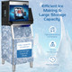 353-Pound/24H Split Commercial Ice Maker with Storage Bin product