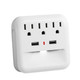 iCover® Multi-Plug Wall Outlet with LED Night Light Sensor (1- or 2-Pack) product