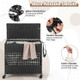110L 2-Section Laundry Hamper with 2 Removable & Washable Liner Bags product