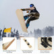 Beginners' Snowboard with Adjustable Foot Straps product