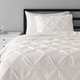 Lightweight Microfiber Pinch-Pleated Duvet Cover Set by Amazon Basics® product