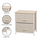 Foldable Storage Chest with Drawers product