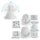Motion-Activated Cordless Light with 7 LED Bulbs (2-Pack) product