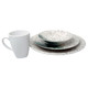 Le Chef™ Marble Melamine 4-Piece Dinner Set product