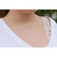 Plated Initial Necklace by Clarissa product