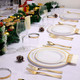 NewHome™ 175-Piece Disposable Gold Dinnerware Set product