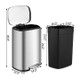 Stainless Steel 13.2 Gallon Airtight Soft Close Trash Can product