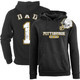 Men's #1 Dad Football Helmet Pull Over Hoodie product