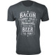 Men's Bacon and Beer Humor T-shirts product