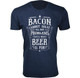 Men's Bacon and Beer Humor T-shirts product