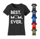 Women’s ‘Best Mom Ever’ Heart T-Shirt (S-2XL) product