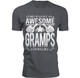 Men’s Awesome Dad and Grandpa T-Shirts product