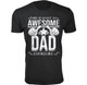 Men’s Awesome Dad and Grandpa T-Shirts product