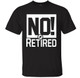 Men's Retired-Themed Cotton T-Shirts product