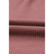 Hallie Square Neck Puff Sleeve Waffle Knit Top product