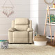 Kids' Leathersoft Recliner with Armrest Storage by Amazon Basics® product