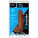 Jock™ 6- to 8-Inch Vibrating Dildo with Balls product
