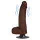 Jock™ 6- to 8-Inch Vibrating Dildo with Balls product