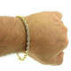 Gold Plated Cuban, Mariner, Figaro, or Rope Bracelet product