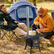 Portable Wood-Burning Stove with Chimney Pipes product