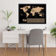 Scratch-off Travel Destination Tracker World Map Poster product