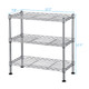 3-Tier Adjustable Wire Shelf Rack product