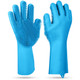 iMounTEK® Silicone Dishwashing Scrubber Gloves (1- or 2-Pack) product