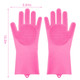 iMounTEK® Silicone Dishwashing Scrubber Gloves (1- or 2-Pack) product