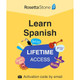 Rosetta Stone® Learn Spanish - Lifetime Access (Online Code) product