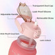 3-Piece Sports Water Bottle with Motivational Time Marker product