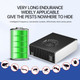 Portable 4-in-1 Ultrasonic Mosquito Repellent 360° Mice Repellent for Mouse,Rat, Rodent, Squirrel, Roach, Bugs, Bat f product
