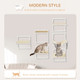 6-Piece Modern Wall Shelves for Cats by PawHut™ product