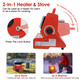 LakeForest® 2-in-1 Butane Burner & Heater product